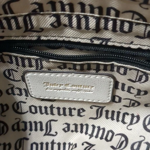 Juicy Couture Miss Juicy Satchel White Shoulder Bag - Picture 7 of 11